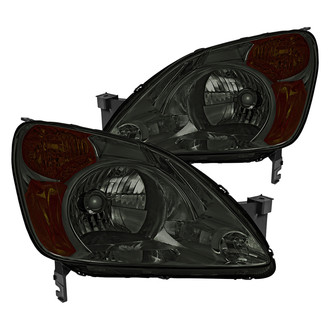 Spec-D® - Driver and Passenger Side Chrome/Smoke Euro Headlights