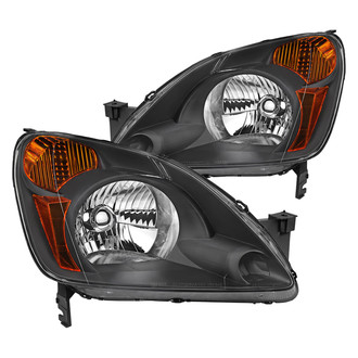 Spec-D® - Driver and Passenger Side Matte Black Factory Style Headlights