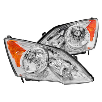 Spec-D® - Driver and Passenger Side Chrome Factory Style Headlights