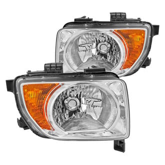 Spec-D® - Driver and Passenger Side Chrome Factory Style Headlights