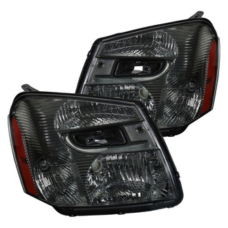 Spec-D® - Driver and Passenger Side Black/Smoke Euro Headlights
