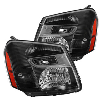 Spec-D® - Driver and Passenger Side Black Euro Headlights