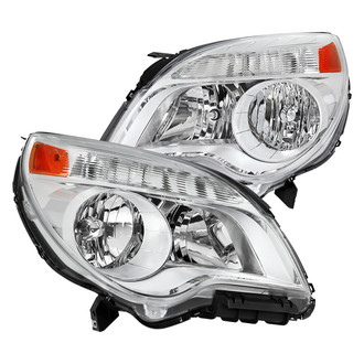 Spec-D® - Driver and Passenger Side Chrome Factory Style Headlights