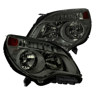 Spec-D® - Driver and Passenger Side Chrome/Smoke Euro Headlights
