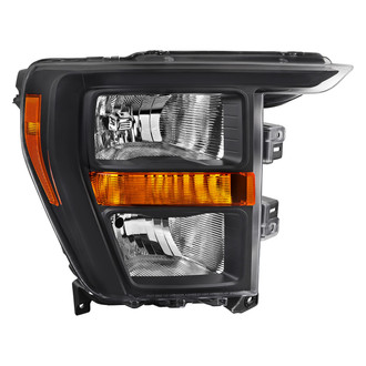Spec-D® - Driver Side Black Factory Style Headlight