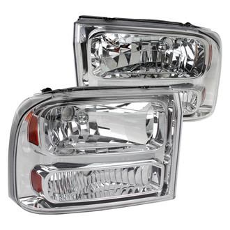 Spec-D® - Chrome Euro Headlights