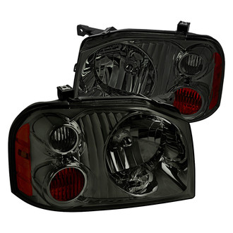 Spec-D® - Driver and Passenger Side Chrome/Smoke Euro Headlights