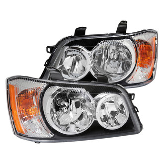 Spec-D® - Driver and Passenger Side Black Factory Style Headlights
