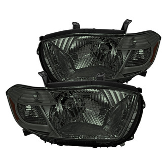 Spec-D® - Driver and Passenger Side Chrome/Smoke Euro Headlights