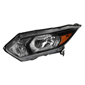 Spec-D® - Passenger Side Gloss Black Factory Style Headlight