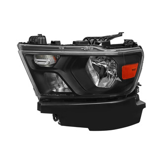 Spec-D® - Driver Side Black Factory Style Euro Headlights