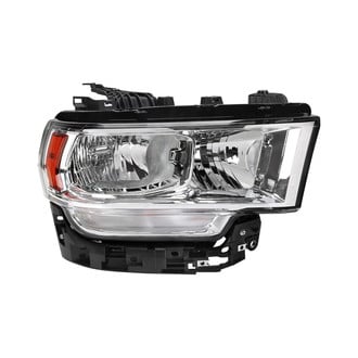 Spec-D® - Passenger Side Chrome Factory Style Euro Headlights