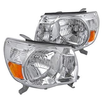 Spec-D® - Driver and Passenger Side Chrome Factory Style Headlights
