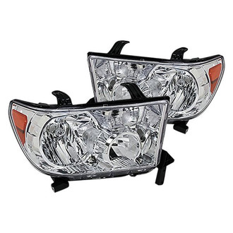 Spec-D® - Driver and Passenger Side Chrome Euro Headlights