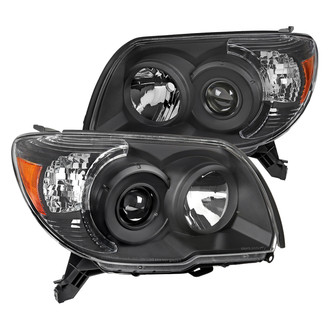 Spec-D® - Driver and Passenger Side Matte Black Projector Headlights
