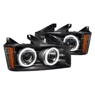 Spec-D® - Driver and Passenger Side Black CCFL Halo Projector Headlights