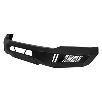 Spec-D® - Full Width Black Powder Coated Front HD Bumper