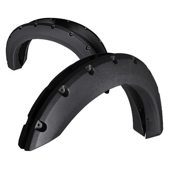 Spec-D® - Rivet Style Black Front and Rear Fender Flares