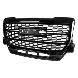 Spec-D® - 1-Pc Denali Style Glossy Black Main Grille