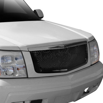 Spec-D® - 1-Pc Gloss Black Mesh Main Grille