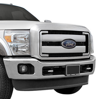 Spec-D® - 4-Pc Chrome Main Grille Molding