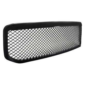 Spec-D® - 1-Pc Gloss Black Mesh Main Grille