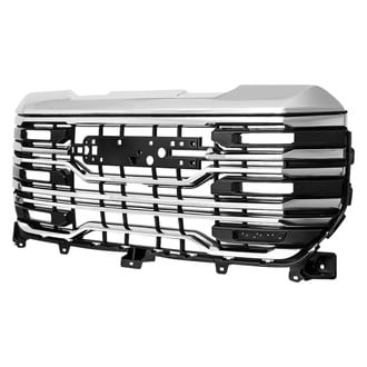 Spec-D® - 1-Pc AT4 Style Chrome Front Main Hood Grille