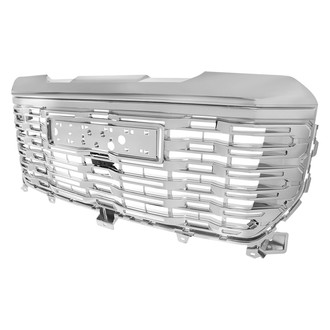 Spec-D® - 1-Pc Denali Style Chrome Main Grille