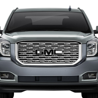 Spec-D® - 1-Pc Denali Version 2 Style Chrome CNC Machined Main Grille