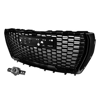 Spec-D® - 1-Pc Denali Style Glossy Black Main Grille