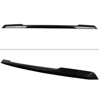 Spec-D® - 1-Pc Glossy Black Front Upper Main Grille Molding