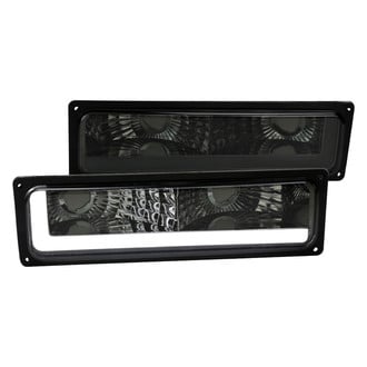Spec-D® - Fiber Optic Chrome Smoke Turn Signal/Parking Lights