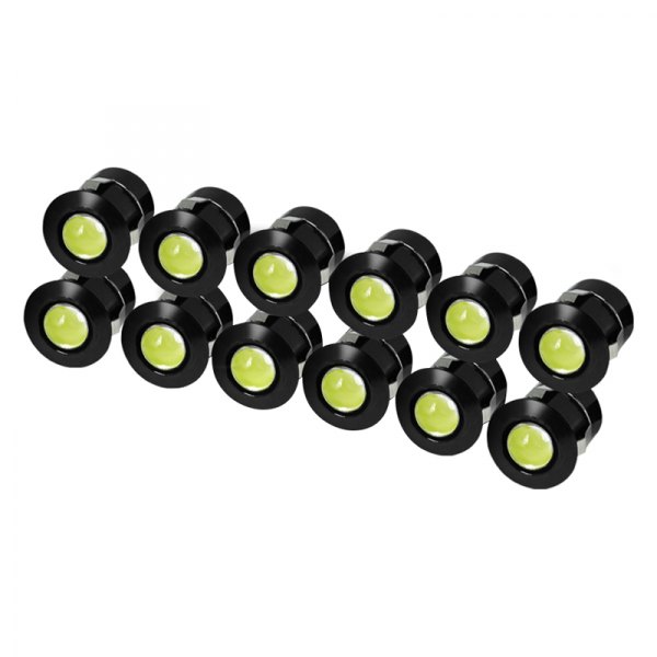 Spec-D® - 1" Round Projector LED Daytime Running Lights