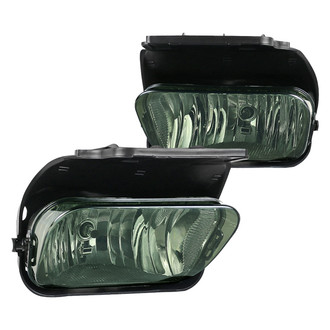 Spec-D® - Chrome/Smoke Factory Style Fog Lights