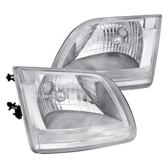 Spec-D® - Driver and Passenger Side Chrome Euro Headlights