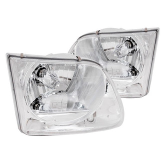 Spec-D® - Driver and Passenger Side Chrome Euro Headlights
