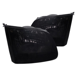 Spec-D® - Driver and Passenger Side Chrome/Smoke Euro Headlights