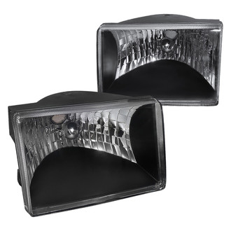 Spec-D® - Driver and Passenger Side Black Euro Headlights