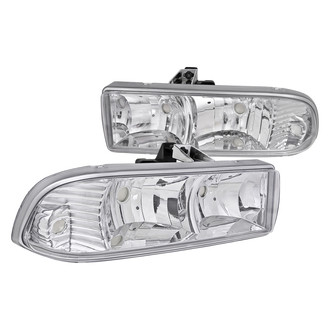 Spec-D® - Driver and Passenger Side Chrome Euro Headlights