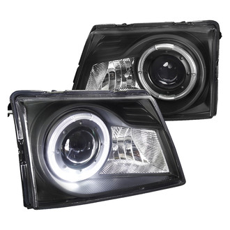 Spec-D® - Driver and Passenger Side Black LED Halo Projector Headlights