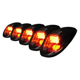 Spec-D® - Black Smoke LED Cab Roof Lights
