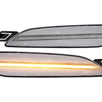 Spec-D® - Driver Side Chrome Factory Style LED Side Marker Lights
