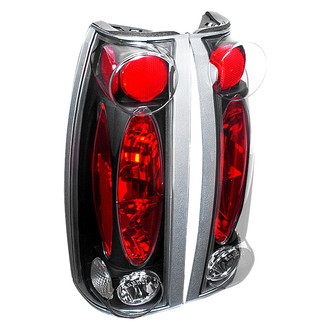 Spec-D® - Driver and Passenger Side Black Euro Tail Lights