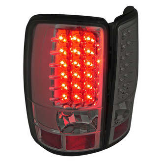 Spec-D® - Driver and Passenger Side Chrome/Smoke LED Tail Lights
