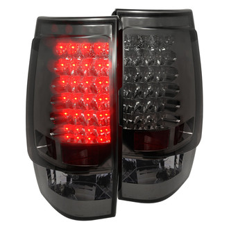 Spec-D® - Driver and Passenger Side Chrome/Smoke LED Tail Lights