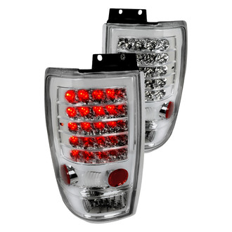 Spec-D® - Driver and Passenger Side Chrome LED Tail Lights