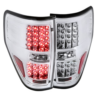 Spec-D® - Driver and Passenger Side Chrome LED Tail Lights