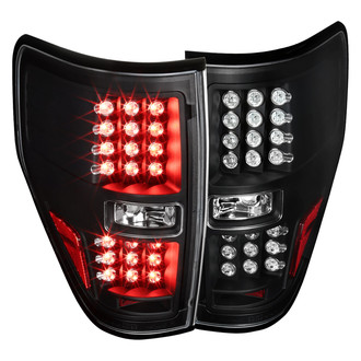 Spec-D® - Driver and Passenger Side Black LED Tail Lights