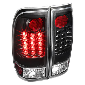 Spec-D® - Driver and Passenger Side Black LED Tail Lights