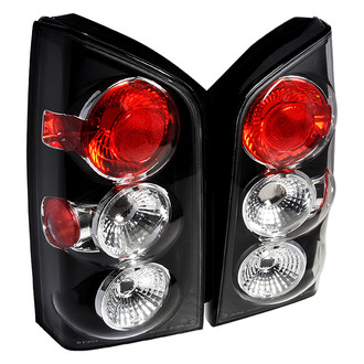 Spec-D® - Driver and Passenger Side Black/Red Euro Tail Lights